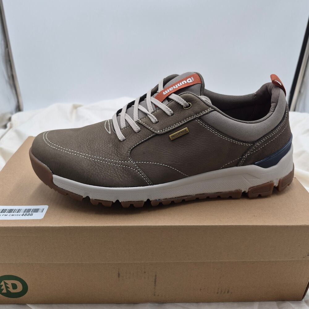 NEW Dunham Glastonbury Ubal II sneaker waterproof oxford shoes leather men 12 4E